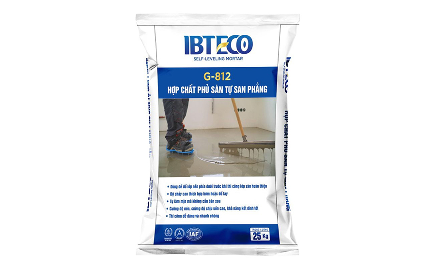 Hợp Chất Phủ Sàn Tự Sang Phẳng IBTECO G-812