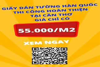 Thi công giấy dán tường hàn quốc hoàn thiện giá chỉ 55.000/m2 tại Cần Thơ